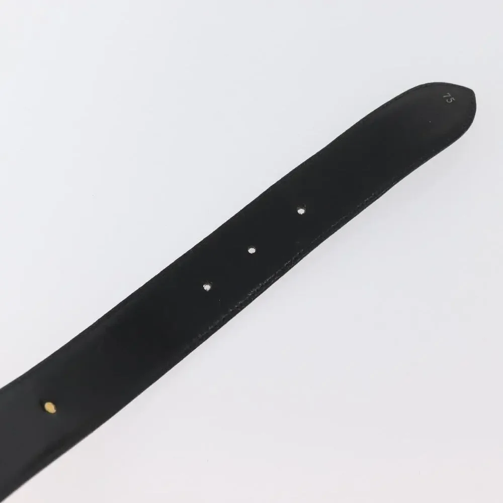 Celine Leather Belt Black